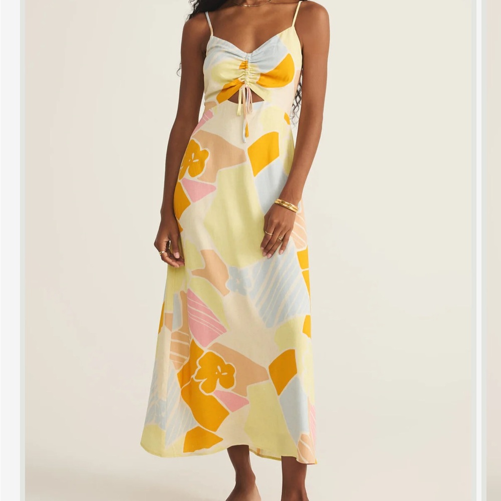Z Supply NWT Multi-Color Midi Dress